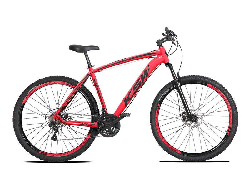 Imagem de Mountain Bike Aro 29 KSW XLT 21 Marcha Freio Disco Suspensão