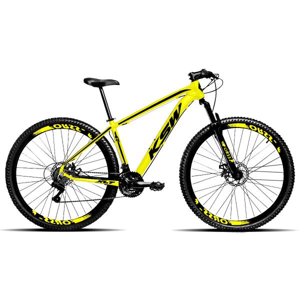 Imagem de Mountain Bike Aro 29 Ksw Xlt Alum. 21 Vel. Preto/Turquesa Mcz4