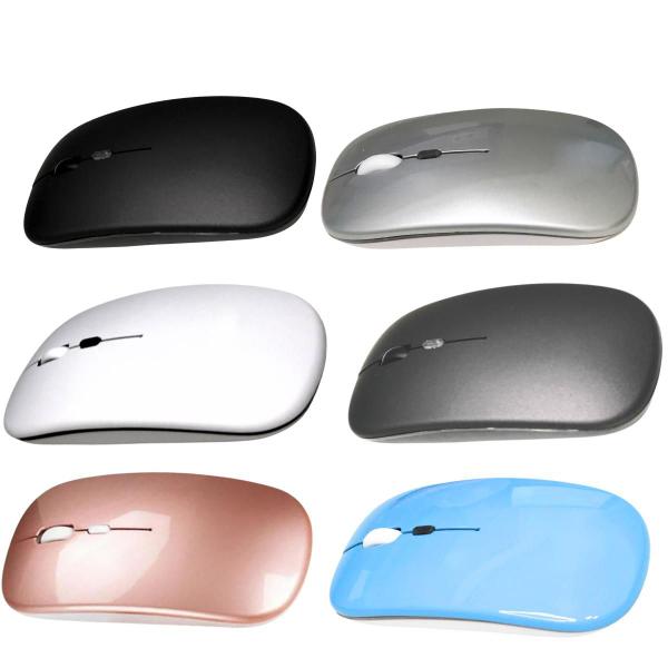 Imagem de Mouse 2 em Wireless Bluetooth Recarregável Sem Fio Macio Tablet Computador Notebook IOS Android