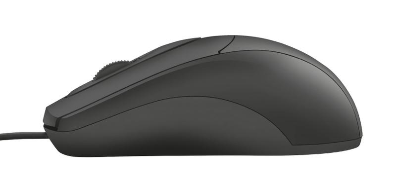 Imagem de Mouse 21947 ziva optico preto 1200 dpi usb