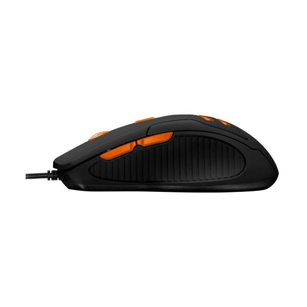 Imagem de Mouse 3200DPI e Mousepad Gamer Laranja MO274 - Multilaser