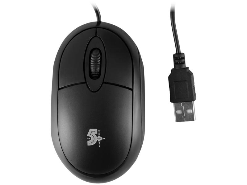 Mouse 5+ Óptico 1000DPI 3 Botões - Office Mouse 5+ Óptico 1000DPI 3 Botões - Office