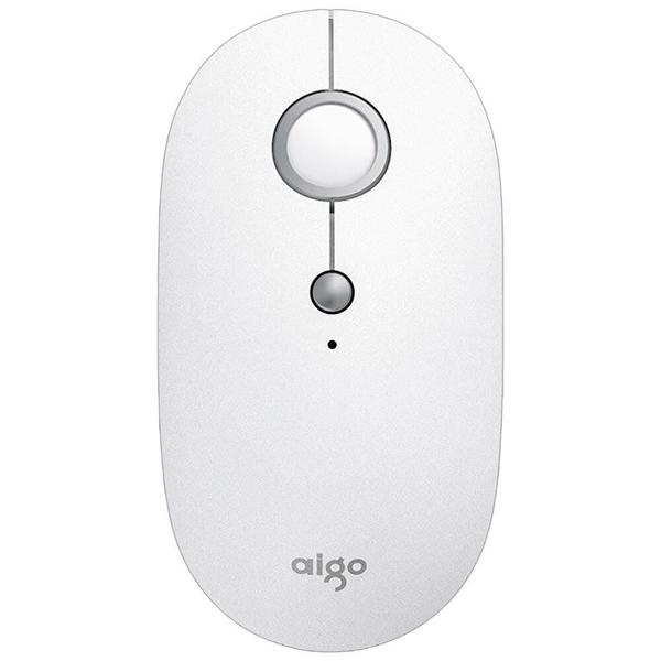 Imagem de Mouse Aigo M300 1600DPI Sem Fio - Branco