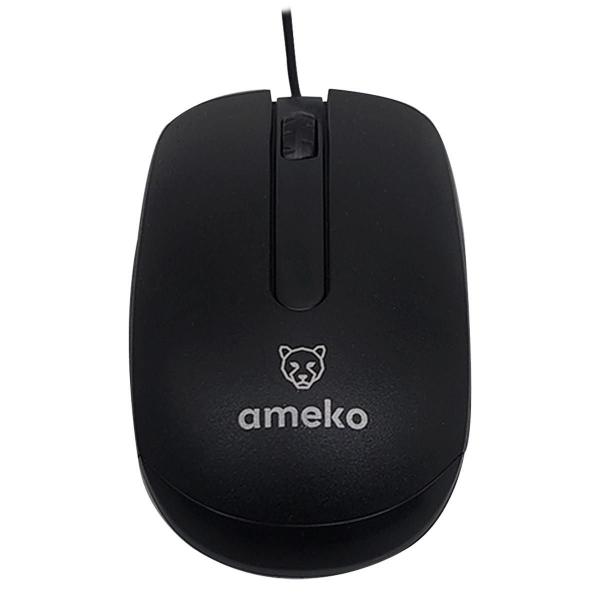 Imagem de Mouse Ameko, Usb, 1000 Dpi, Preto - Amk -1M