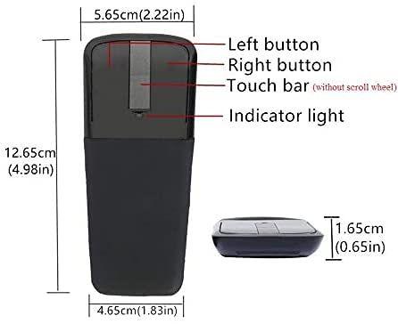 Mouse Bluetooth Arc Touch WUDEMWWFE para laptop - preto Imagem de Mouse Bluetooth Arc Touch WUDEMWWFE para laptop - preto