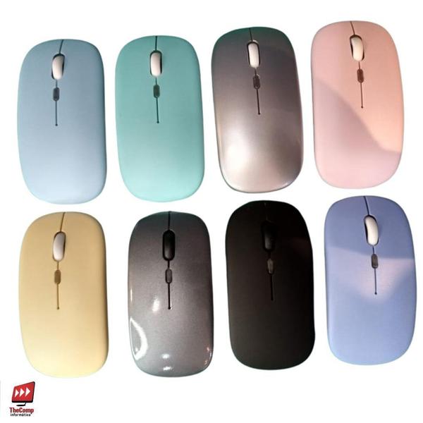 Imagem de Mouse Bluetooth Recarregável  Slim Ergonômico  Sem Pilha - B-MAX