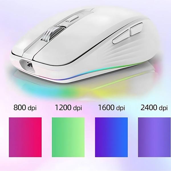 Mouse Bluetooth Sem Fio Para Macbook Air Pro M1 M2 M3 - FMOUSE Imagem de Mouse Bluetooth Sem Fio Para Macbook Air Pro M1 M2 M3