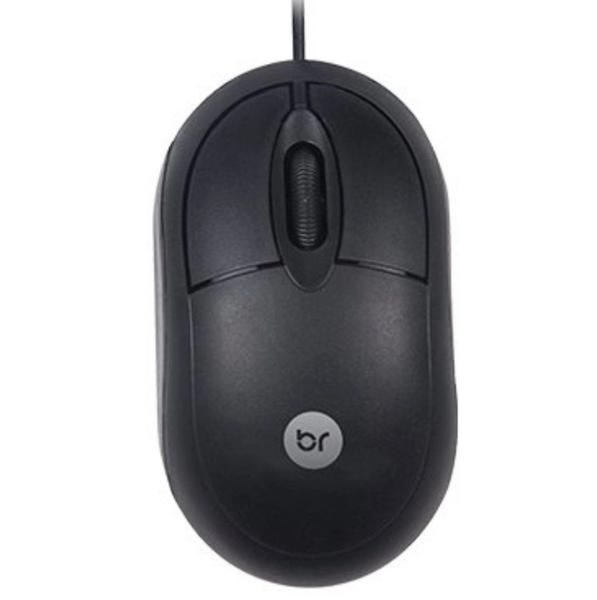 Imagem de Mouse BRIGHT  Preto USB - 0106