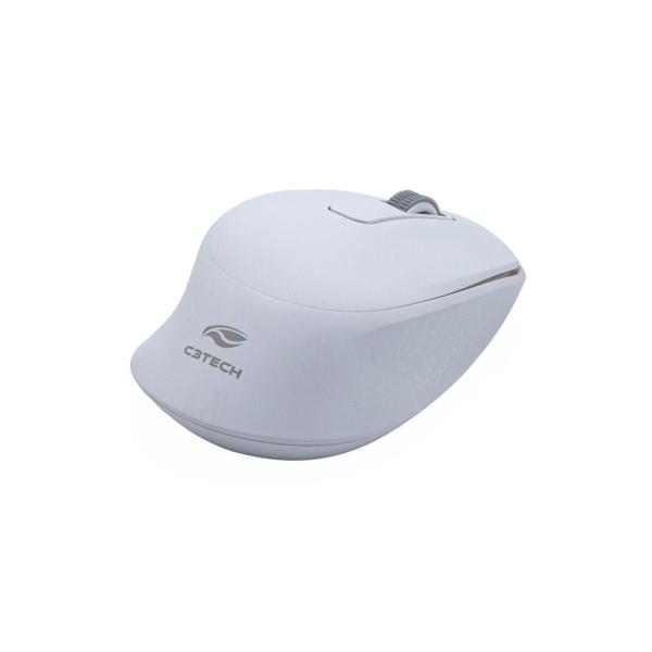 Imagem de Mouse C3Plus M-Bt200Wh, Wifi 2.4Ghz, Bluetooth, Receptor