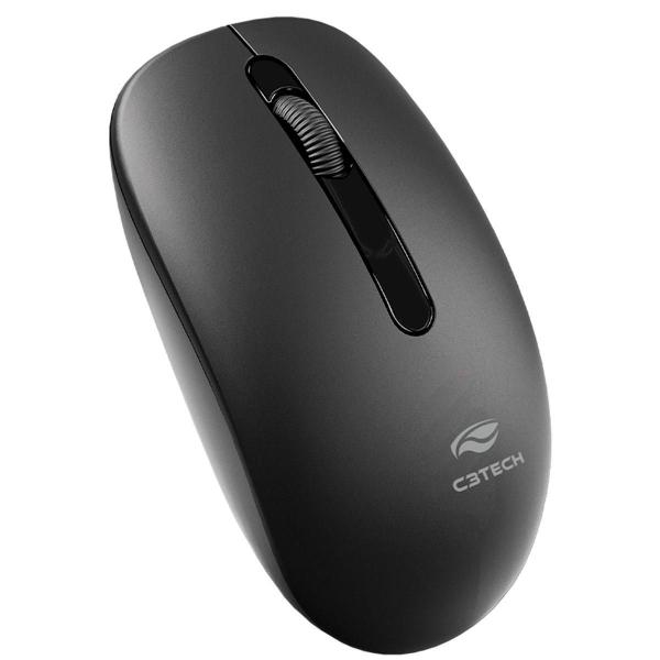 Imagem de Mouse C3Plus M-W15Bk, Wifi 2.4Ghz, Bluetooth, Receptor Nano