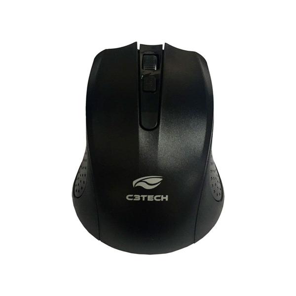 Imagem de Mouse C3Tech M-W20BK, Wireless, 1000 DPI, Preto