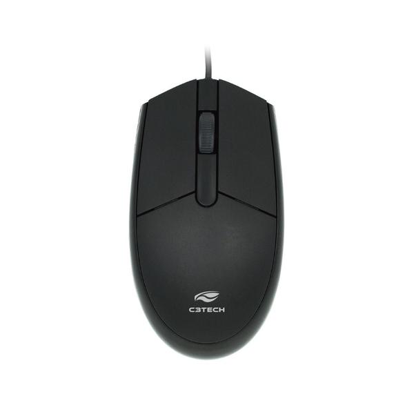 Imagem de Mouse c3tech usb preto ms28bk 1000dpi