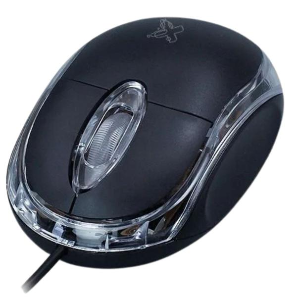 Imagem de Mouse Classic Essential Com Fio 1000DPI Preto USB Maxprint