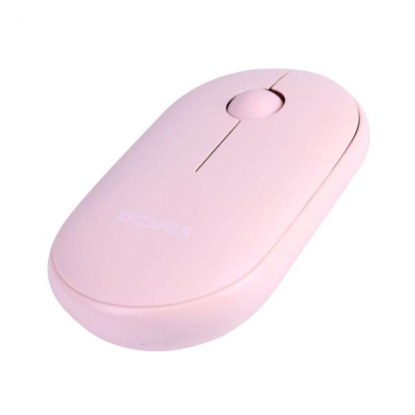 Imagem de Mouse college pink sem fio multi device silent click 1600 dpi pmcwmdscp - rose