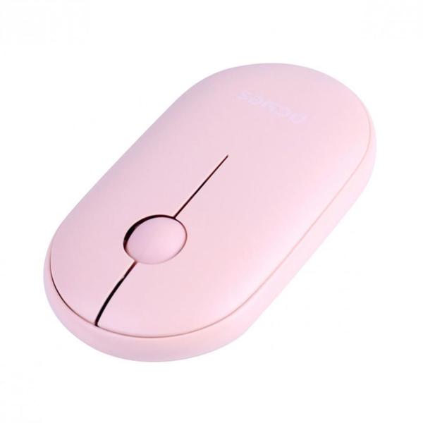 Imagem de Mouse College S/ Fio Multidevice Silent Click Pmcwmdscp Rose