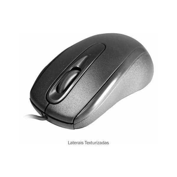 Imagem de Mouse Com Fio K-Mex MO-M236 Usb Preto