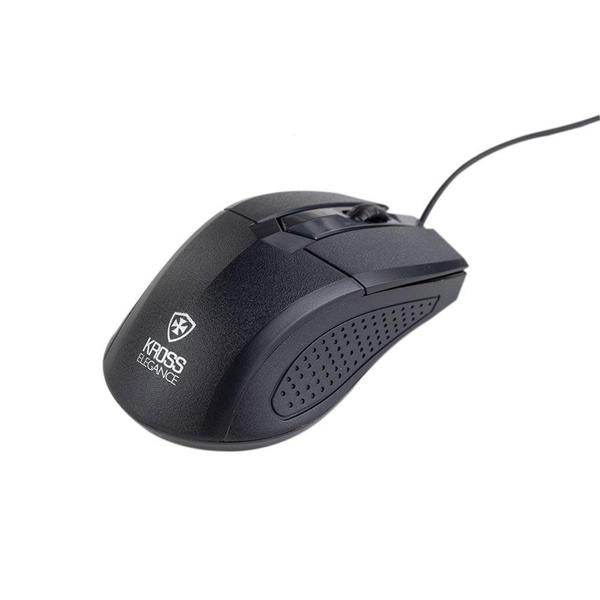 Imagem de Mouse com Fio Kross, USB, 1.000Dpi, Preto - KE-M108 - Kross Elegance