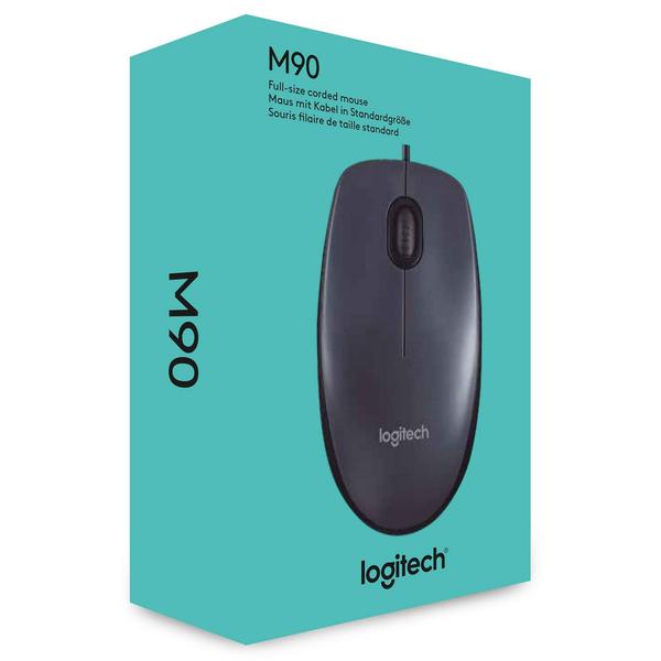 Imagem de Mouse com fio logitech m90