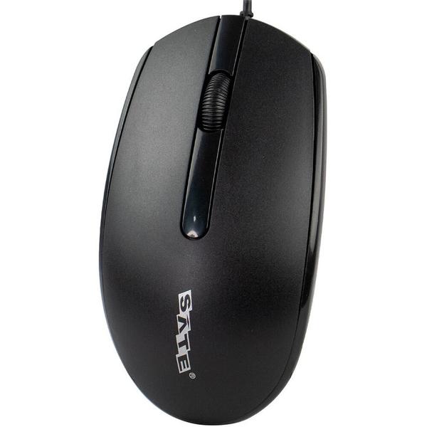 Imagem de Mouse com Fio Sate A-30 Wired Optical 1000DPI