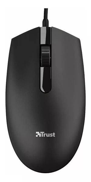 Imagem de Mouse Com Fio Trust Basi Preto T24271