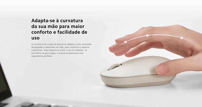 Imagem de Mouse Compativel Com Xiaomi Mouse sem fio Lite 2