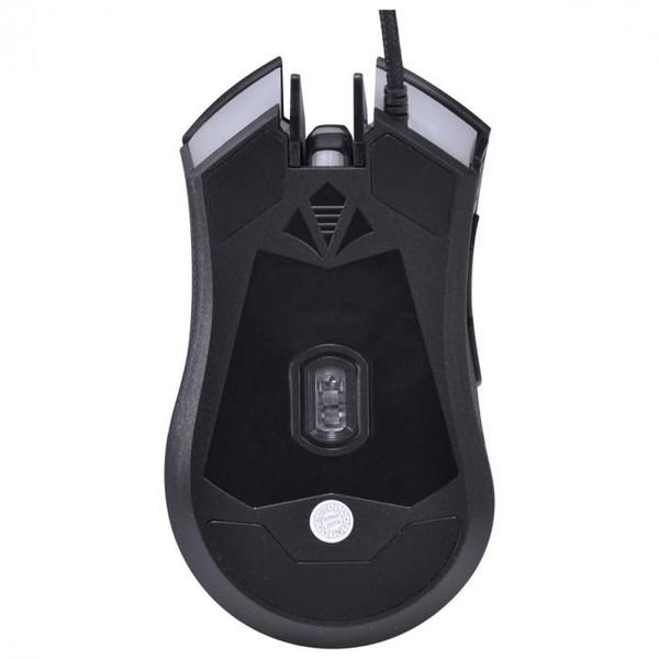 Imagem de Mouse Cor Preta Vinik 2400dpi Gamer Conexão USB Alta Qualidade Cabo Trançado 1,8m Sensor Óptico de Alta Performance Luz de Led Pulsante