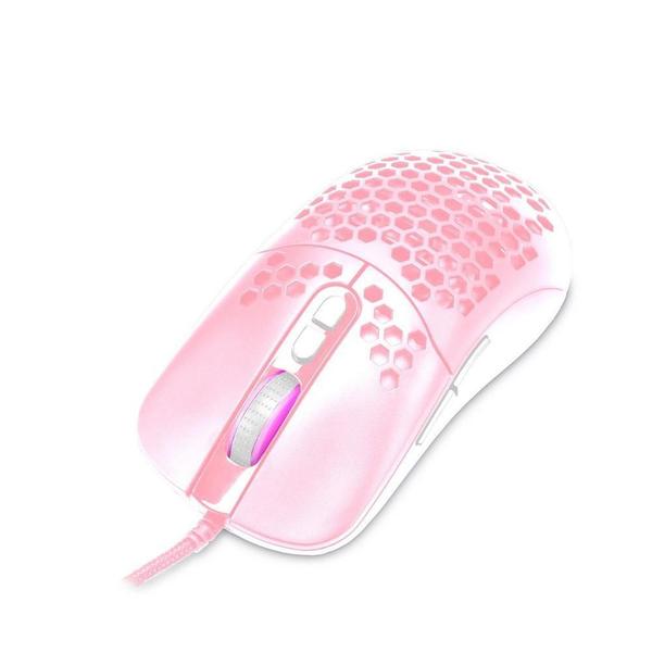 Imagem de Mouse Dazz Skadi USB 2.0 12000 DPI 7 botoes Rosa 62000093