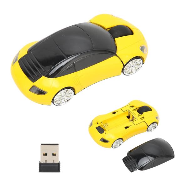 Imagem de Mouse de carro sem fio ASHATA 2,4 GHz Cool 3D Sport Car Shape