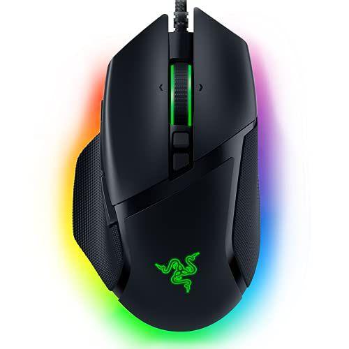 Imagem de Mouse de Jogos Ergonômico Customizável - DPI Sensor 26K - 11 Botões Programáveis - Preto Clássico