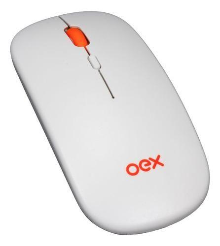 Imagem de Mouse Dual Mode Wifi e Bluetooth Oex Branco ms603