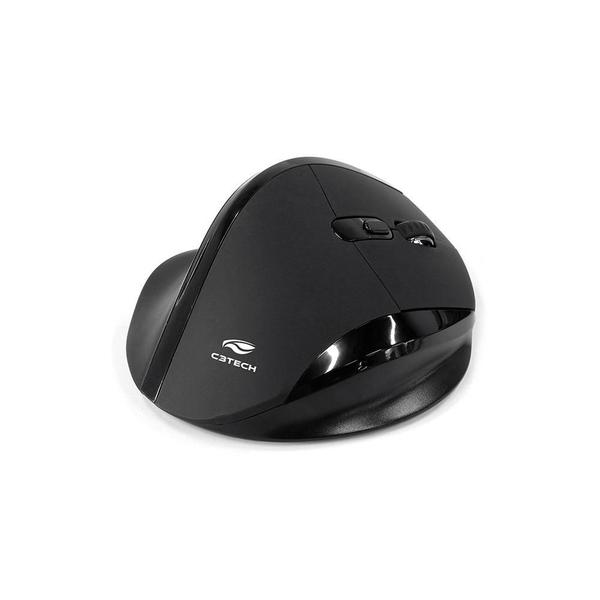 Imagem de Mouse Ergo C3tech Sem Fio Preto - M-w120bk