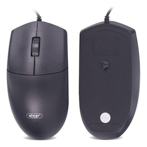 Imagem de Mouse Ergonômico Usb Com Fio Para Notebook Pc Ambidestro