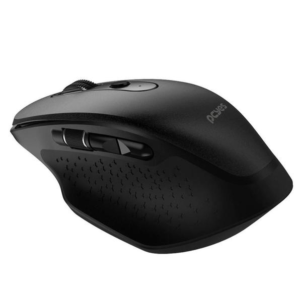 Imagem de Mouse EX100 Sem Fio Pcyes, 3200 DPI, Recarregável, Preto - PMEWMDSCB