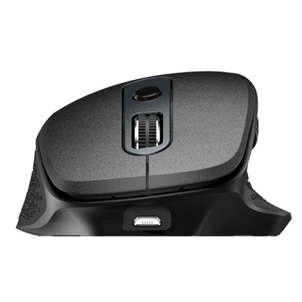 Imagem de Mouse EX100 Sem Fio Pcyes, 3200 DPI, Recarregável, Preto - PMEWMDSCB