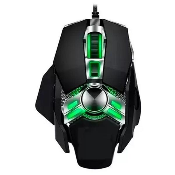 Imagem de Mouse Game USB SOLDADO WARRIOR 3.200 Dpi  Preto