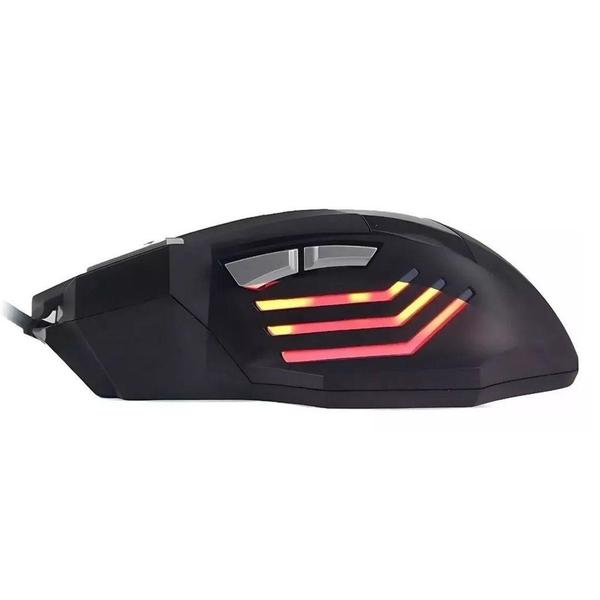 Imagem de Mouse gamer 3.200 dpi 7d led rgb com fio ms-g270 warrior - EXBOM