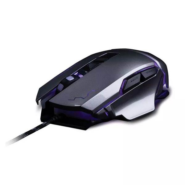 Imagem de Mouse Gamer 3200 DPI Grafite Usb Warrior - MO262