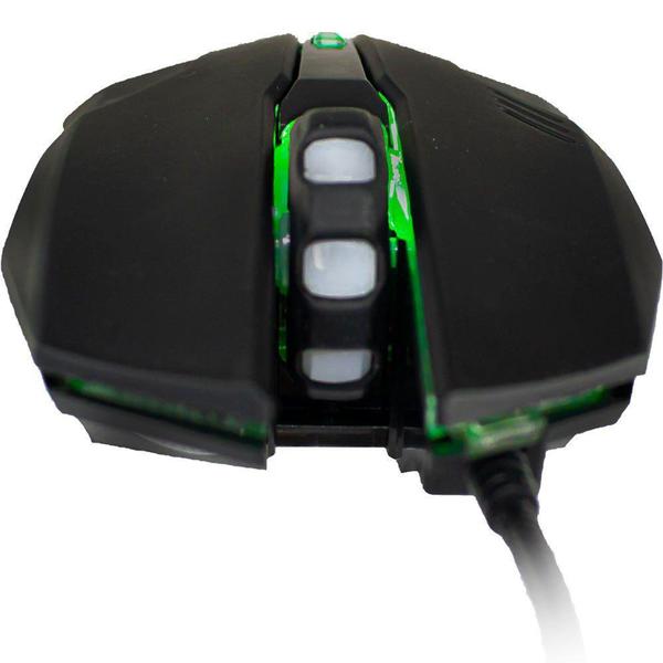 Imagem de Mouse Gamer Arbor 2400 DPI com Led Verde - MYMAX