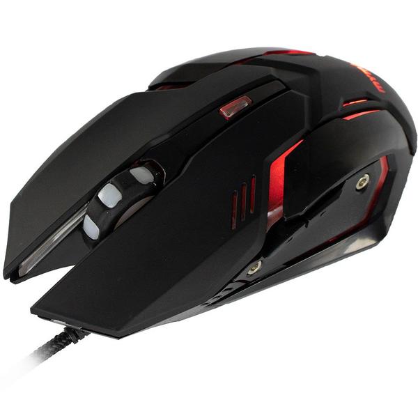 Imagem de Mouse Gamer Arbor 2400 DPI com Led Vermelho - MYMAX