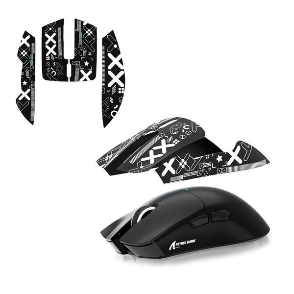 Imagem de Mouse Gamer Attack Shark X11, Black, 22000DPI,Tri-Mode, RGB,