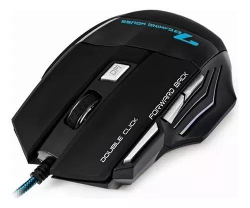 Mouse Gamer B-Max X7 Gaming com Led 07 Botões Funções Ergométrico Imagem de Mouse Gamer B-Max X7 Gaming com Led 07 Botões Funções Ergométrico