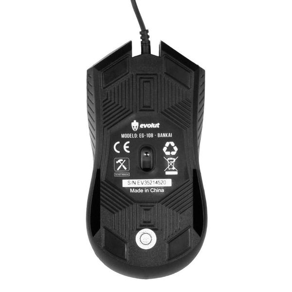 Imagem de Mouse Gamer Bankai Eg-108 Evolut Com Fio