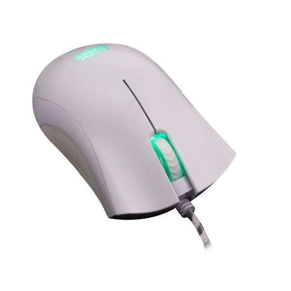 Imagem de Mouse Gamer Boreal 5 Botoes 7 Cores OEX Game Ms319 Branco