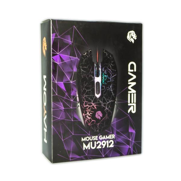 Imagem de Mouse Gamer C/fio Mu-2912 Hayom 2400dpi 6 Botões Com Led