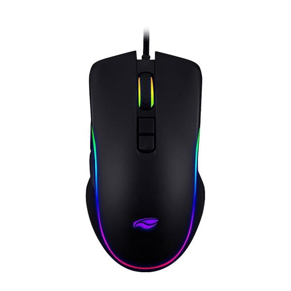 Imagem de Mouse Gamer C3Tech Havoc, RGB, 4800DPI, 7 Botões, Preto - MG-300BK