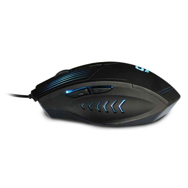 Imagem de Mouse Gamer C3Tech Mg-10 Bk, Com Fio, RGB, 2400DPI, 6Botões, Preto