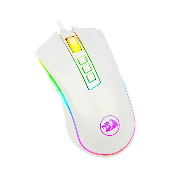 Imagem de Mouse gamer cobra rgb lunar white