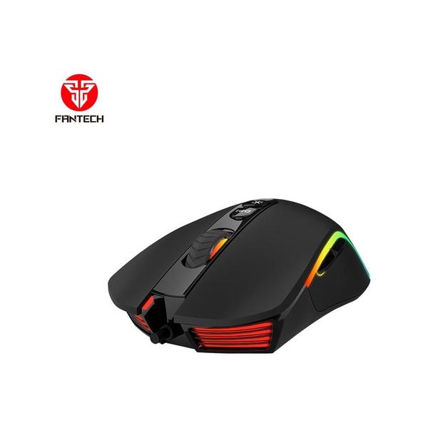 Imagem de Mouse Gamer Com Fio Fantech THOR II X16 V2, RGB, 12800 DPI, 6 botões, Preto - THOR 2 X16 V2