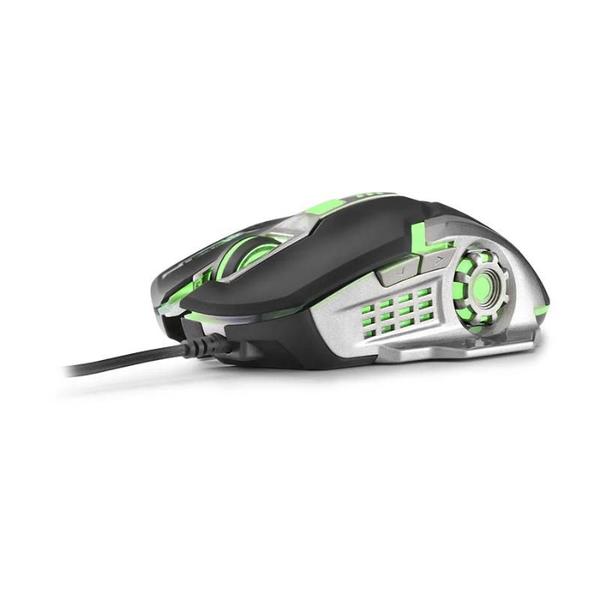 Imagem de Mouse Gamer Com Fio Preto Multilaser Led MO269 2400 Dpi