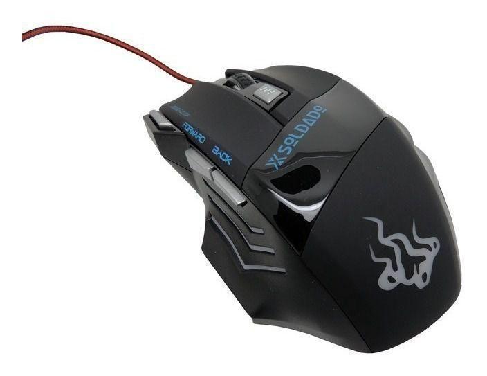 Imagem de Mouse Gamer Com Fio Usb 7D Extreme Led Double Click Dpi